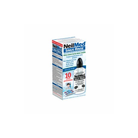 Lavador Nasal Sinus Rinse Kit c/10 Sobres Premezclados